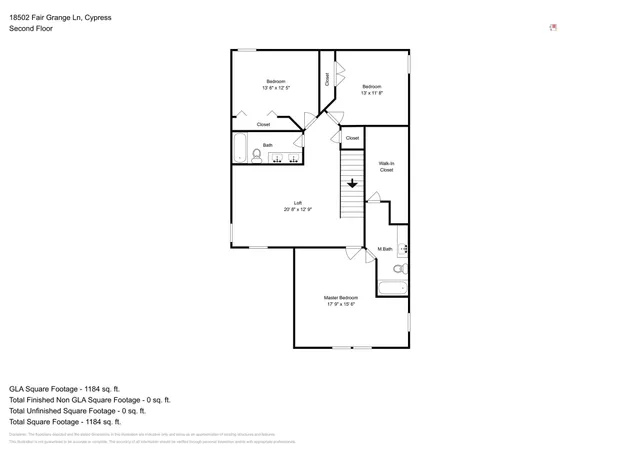 $2,095 | 18502 Fair Grange Lane, Cypress, TX 77433