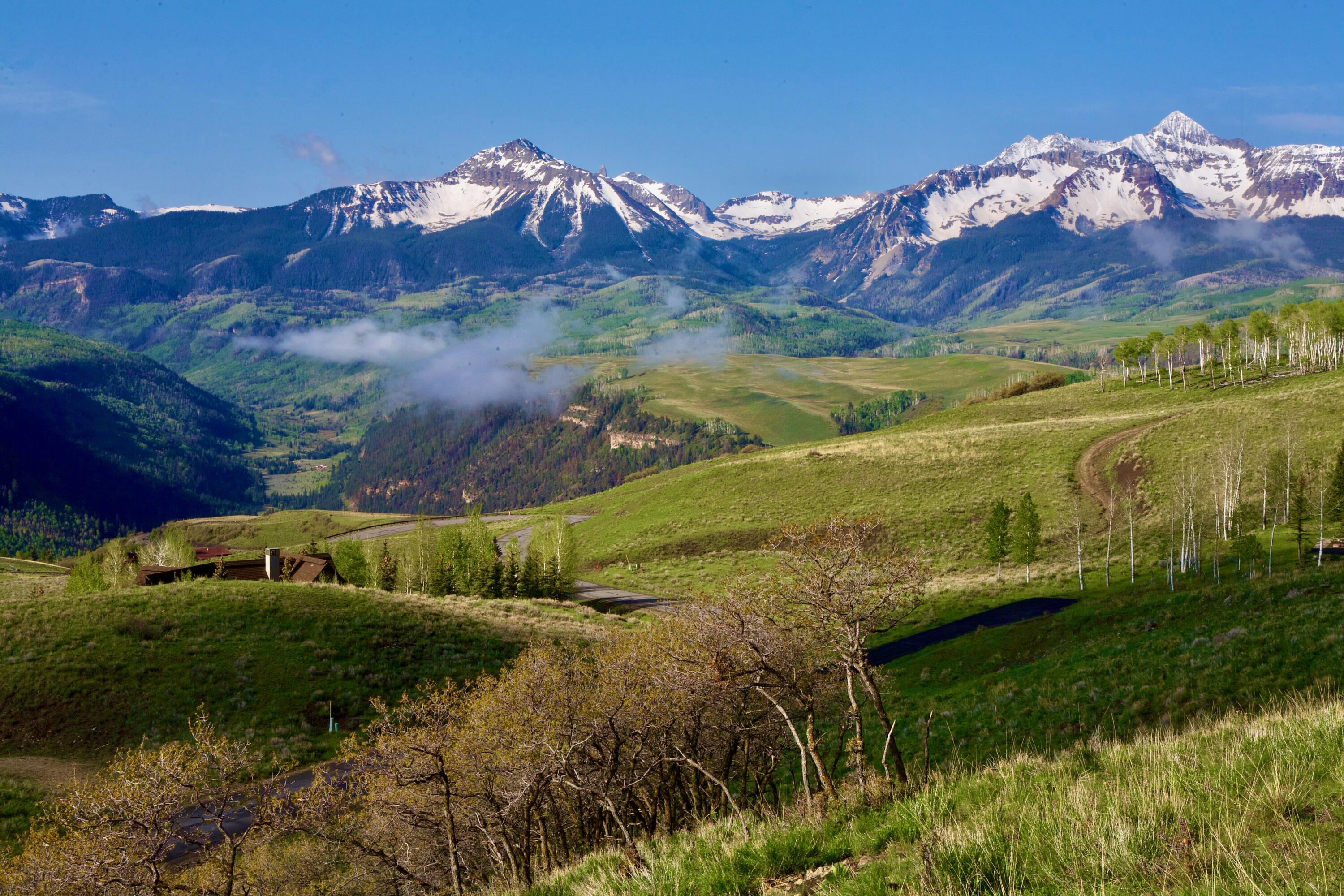 Lot 126 Aldasoro Ranch Telluride, CO 81435 - Photo 4 of 17 a view of a lake with a mountain in the background