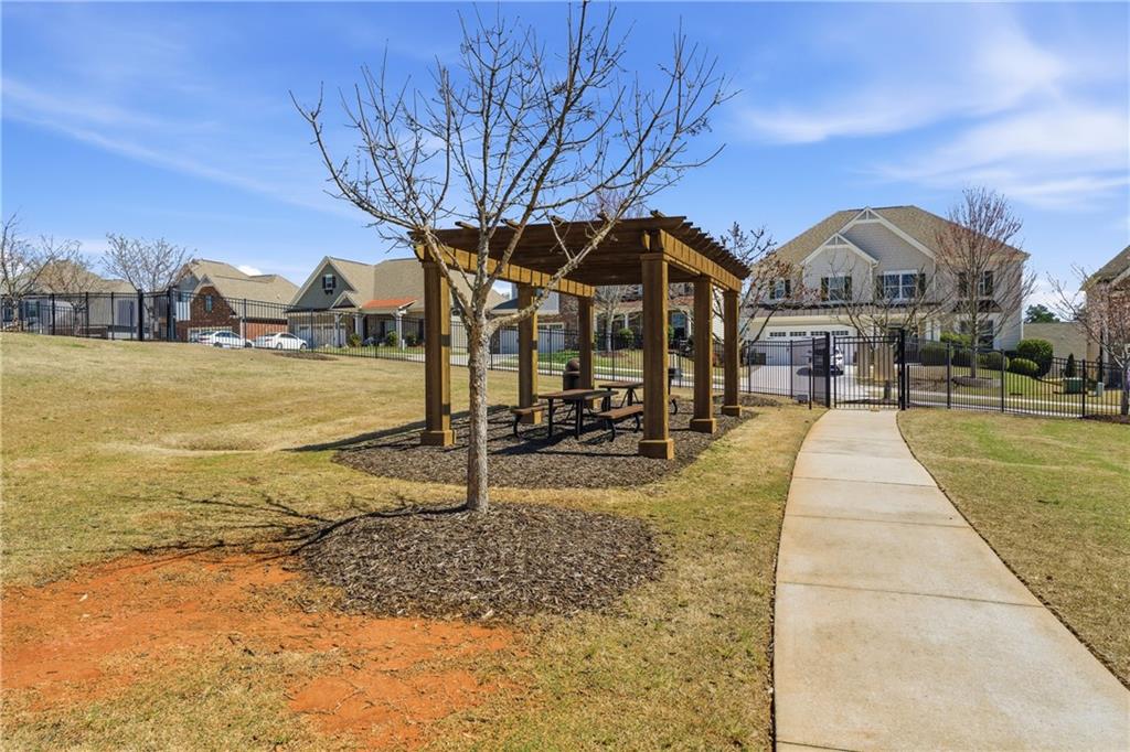 4479 Clubside Drive Gainesville, GA 30504 - Photo 40 of 47 a view of a town with large trees