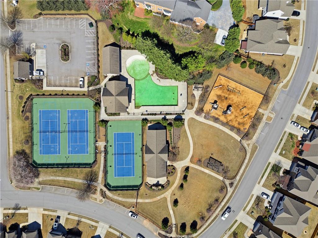 4479 Clubside Drive Gainesville, GA 30504 - Photo 47 of 47 an aerial view of a house