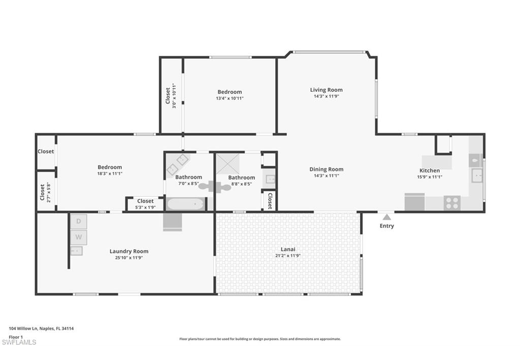 104 Willow Lane, Unit 30 Naples, FL 34114 - Photo 30 of 30 View of property floor plan