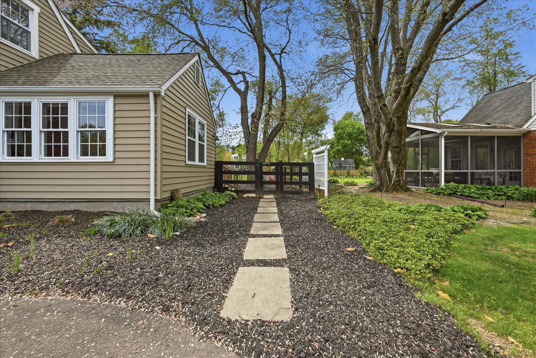 3312 Holloman Road Falls Church, VA 22042 - Photo 44 of 68 Front Exterior- gated backyd entrance