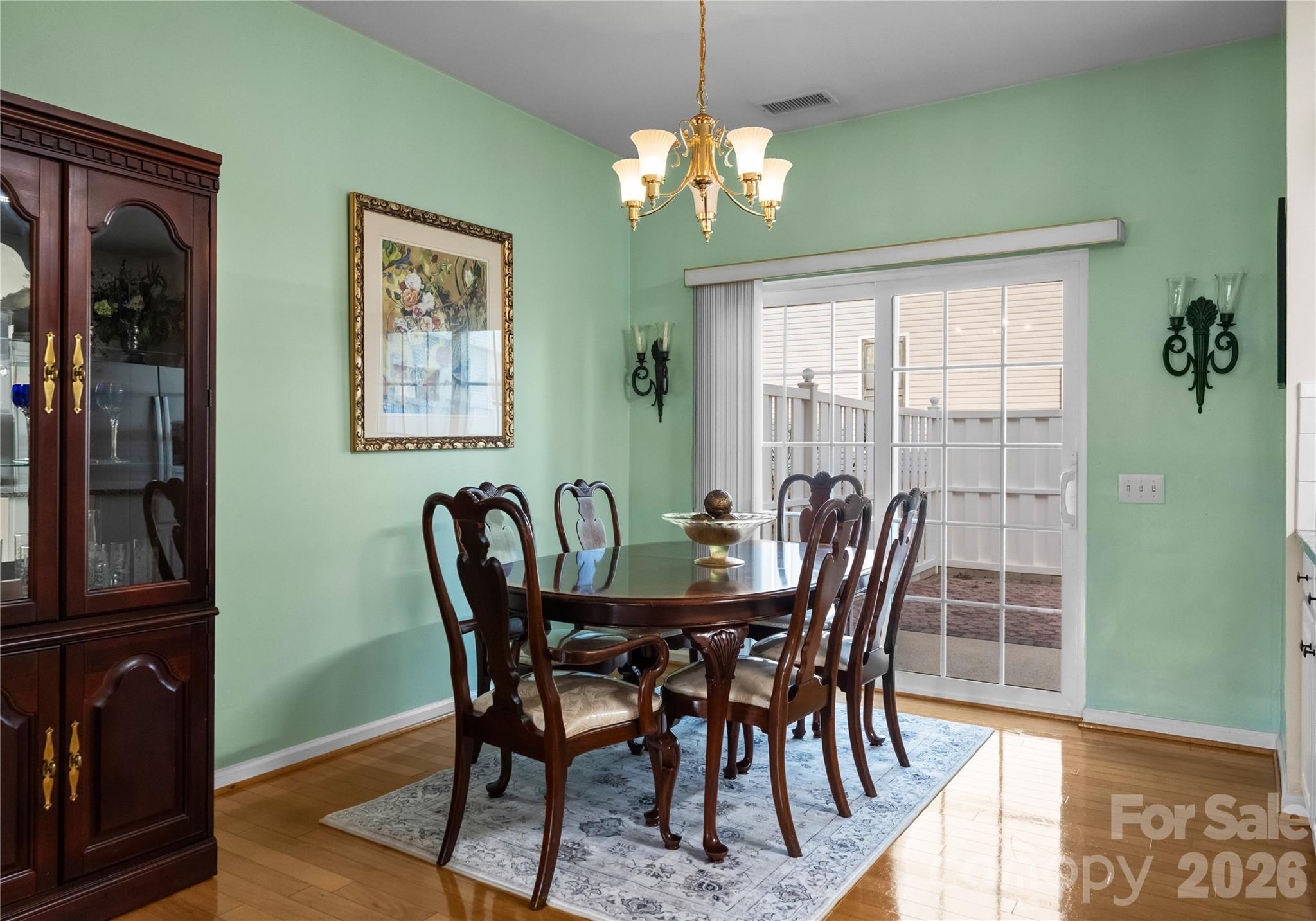 6776 Rothchild Drive Charlotte, NC 28270 - Photo 11 of 40 a view of a dining room with furniture window and outside view