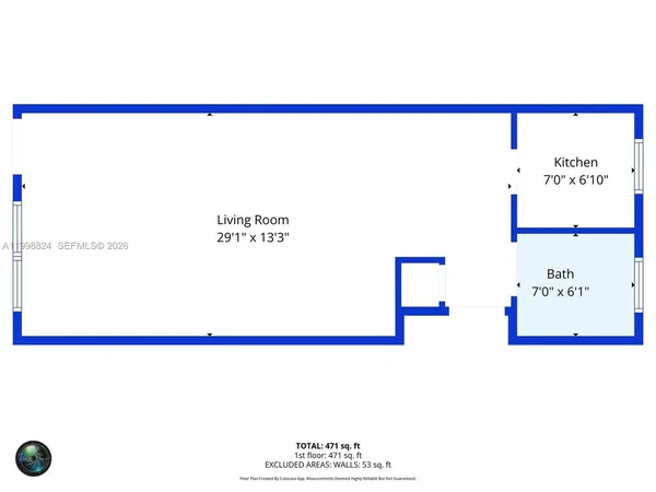 $1,800 | 635 8th Street, Unit 205, Miami Beach, FL 33139