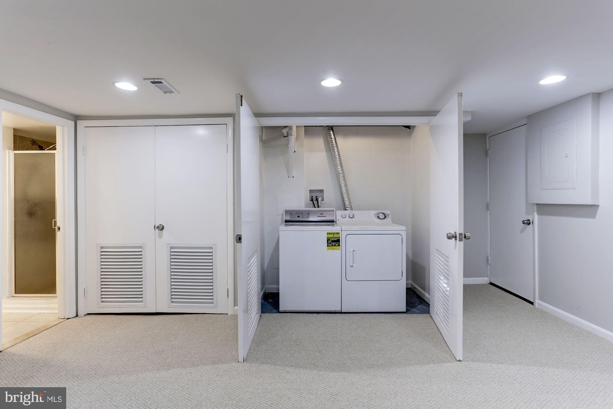 1331 I Street Northeast Washington, DC 20002 - Photo 37 of 41 Large Washer/Dryer Closet