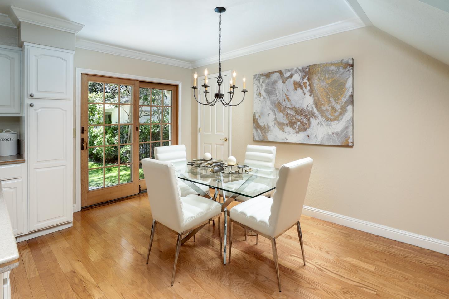 825 Parma Way Los Altos, CA 94024 - Photo 14 of 35 a dining room with furniture window wooden floor
