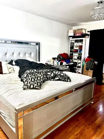 a kitchen with a stove and a refrigerator