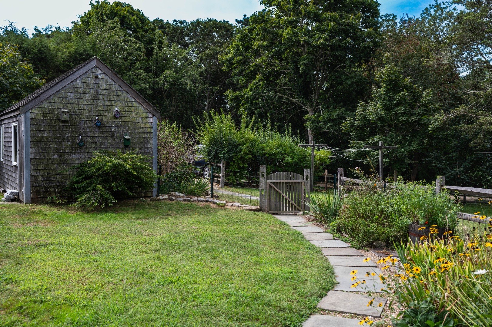 10 Danls Way West Tisbury, MA 02568 - Photo 24 of 41 a house view with a outdoor space