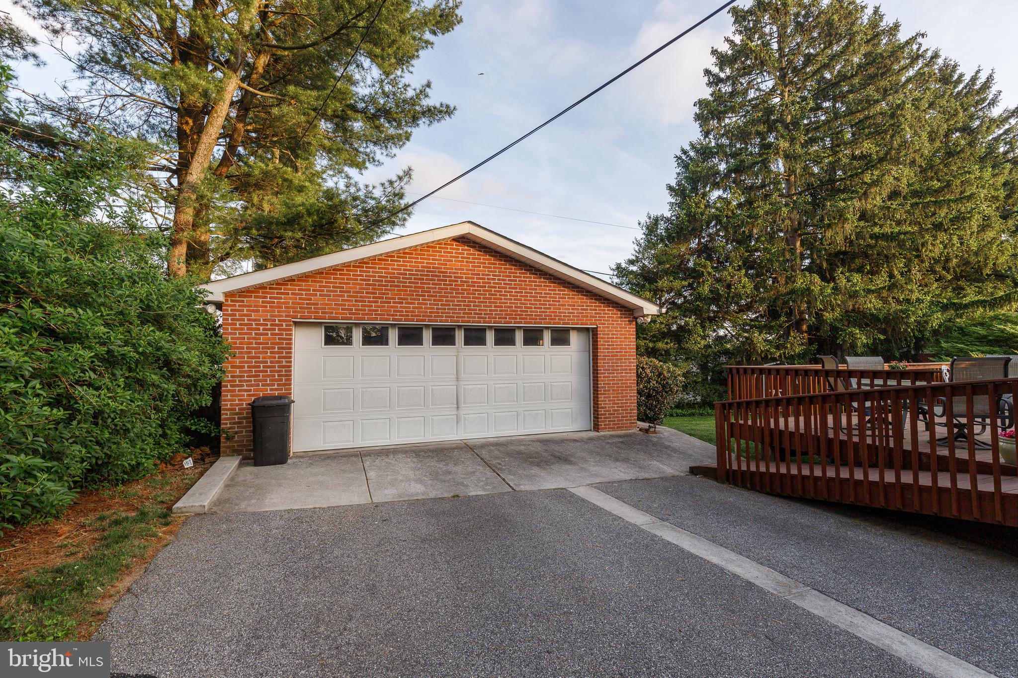 225 Treherne Road Lutherville-Timonium, MD 21093 - Photo 4 of 38 Large 2 car garage