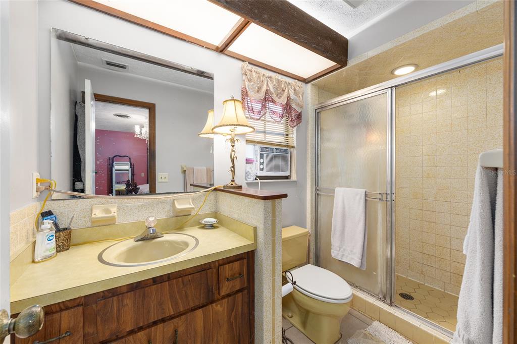 825 Northeast 165th Street Citra, FL 32113 - Photo 26 of 62 a bathroom with a sink toilet mirror and shower