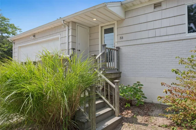 a backyard of a house