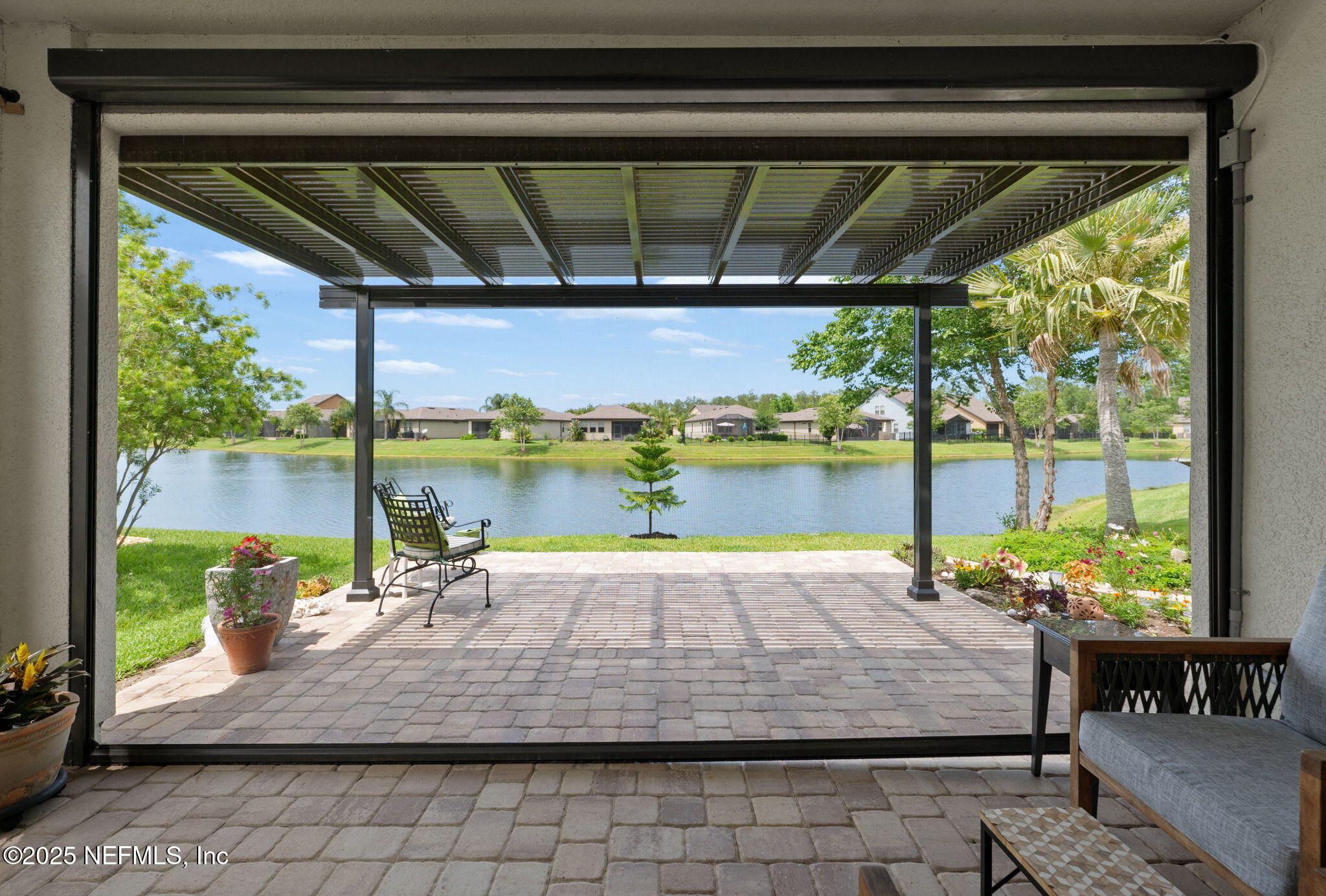 263 Forest Spring Drive Ponte Vedra, FL 32081 - Photo 21 of 75 Extended Paver Lanai/Motorized Screen