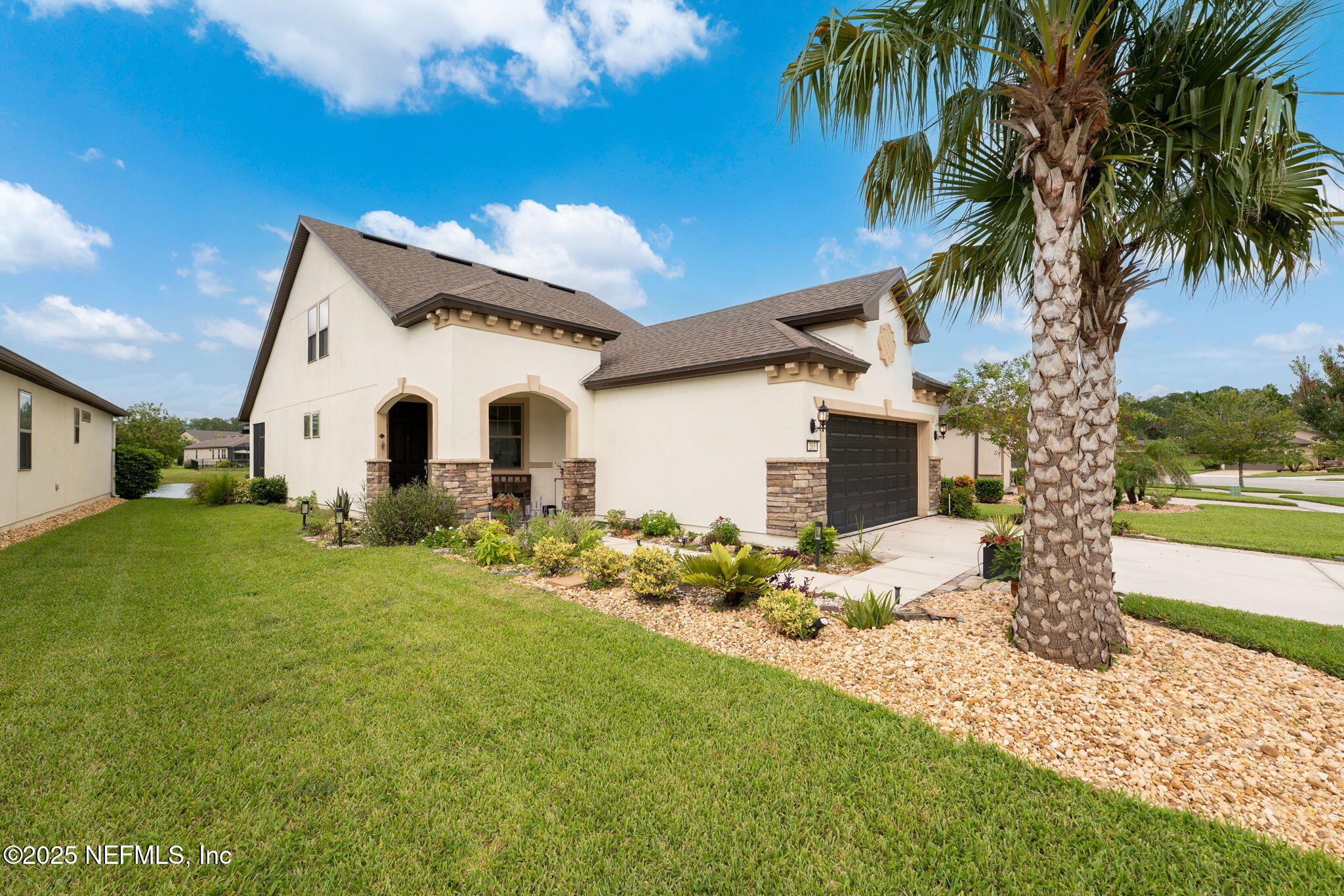 263 Forest Spring Drive Ponte Vedra, FL 32081 - Photo 27 of 75 Mature Landscape with Palms