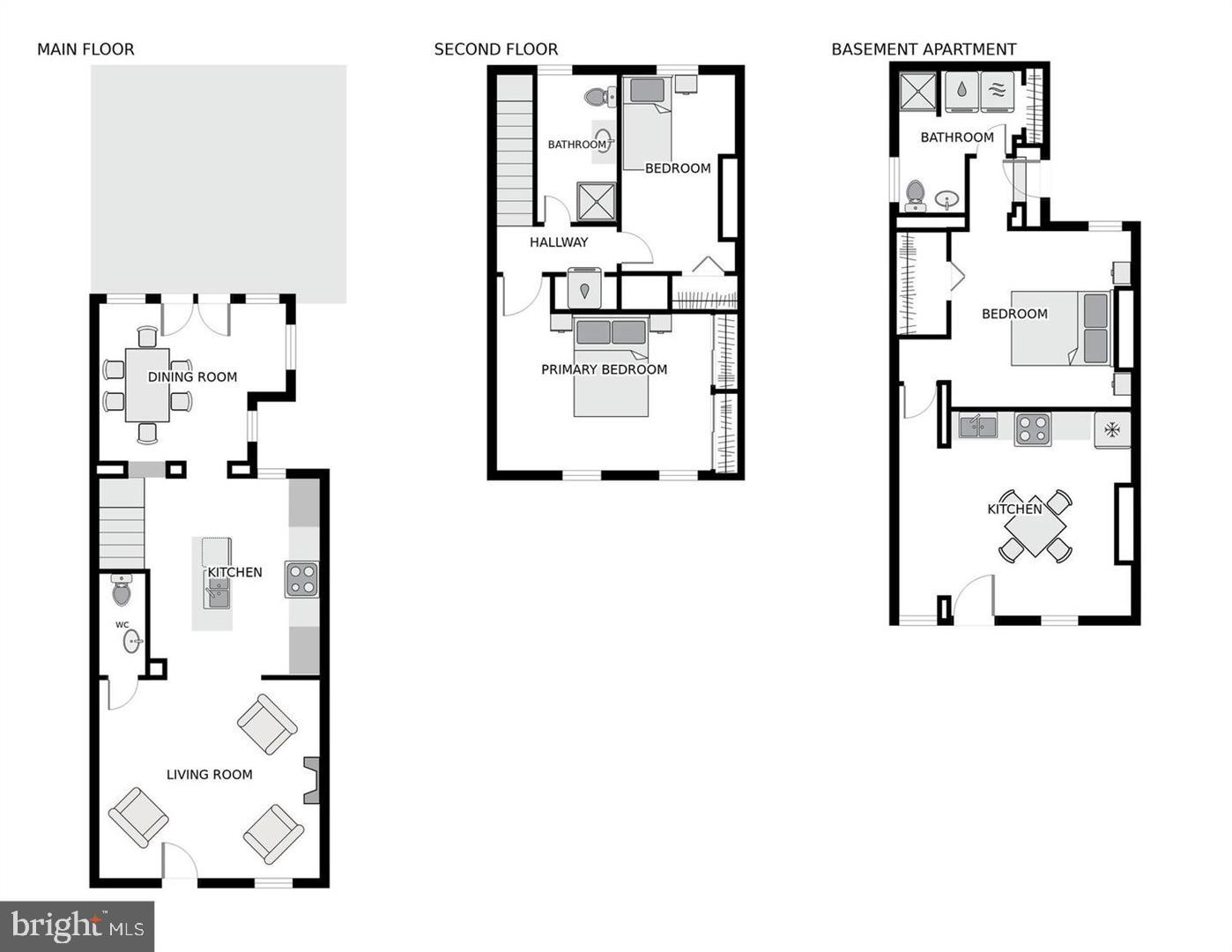 708 I Street Southeast Washington, DC 20003 - Photo 44 of 44 Floor Plan