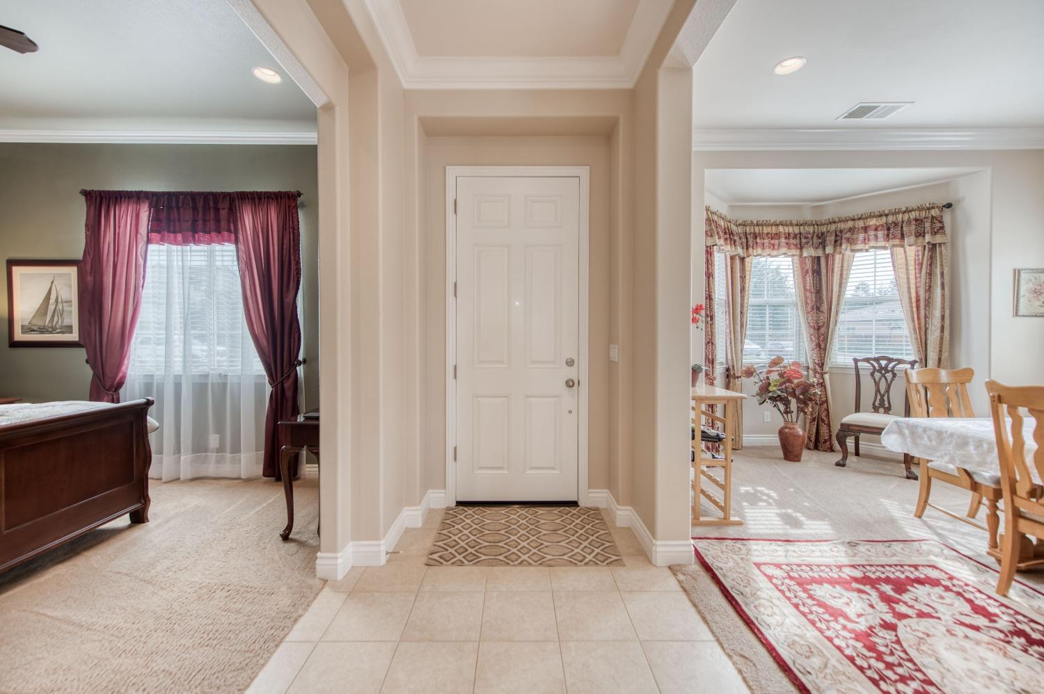 3207 Dennis Avenue Clovis, CA 93619 - Photo 7 of 55 a living room with furniture and large windows