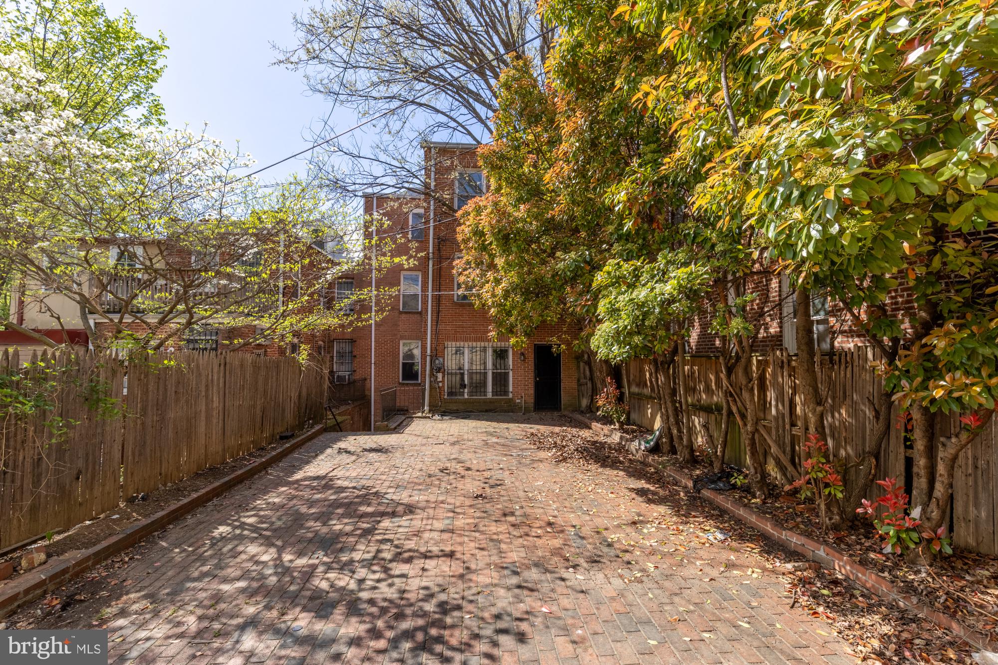 228 East Capitol Street Northeast Washington, DC 20003 - Photo 26 of 27 a view of a house with a snow in the yard