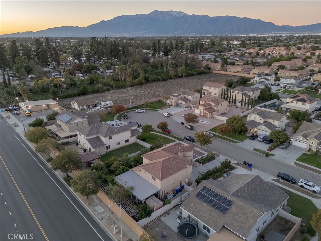 1553 West Ceres Street Rialto, CA 92376 - Photo 38 of 73 an aerial view of residential house and sandy dunes