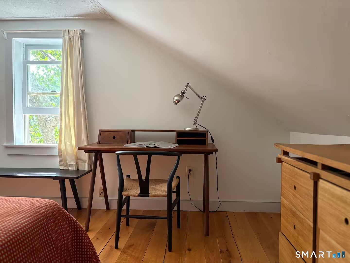 895 Tolland Stage Road Tolland, CT 06084 - Photo 22 of 33 a view of a workspace room with furniture and wooden floor