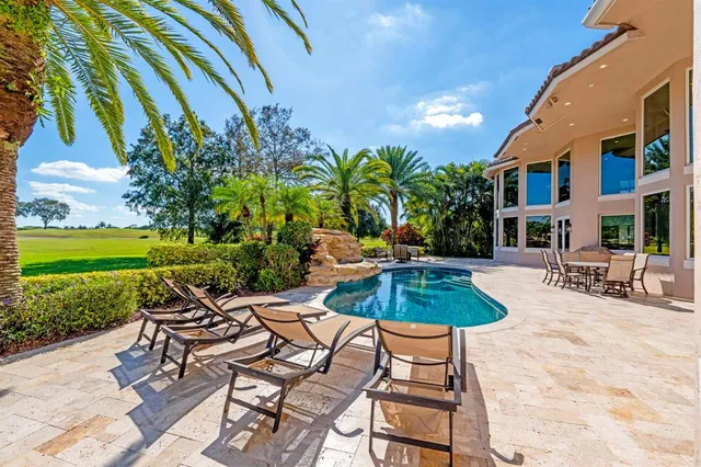 a view of a street with flower garden