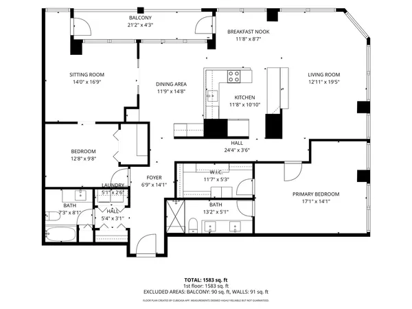 $7,500 | 1030 North State Street, Unit 2GH, Chicago, IL 60610