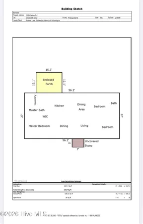 $269,000 | 222 Katies Trail, Elizabeth City, NC 27909