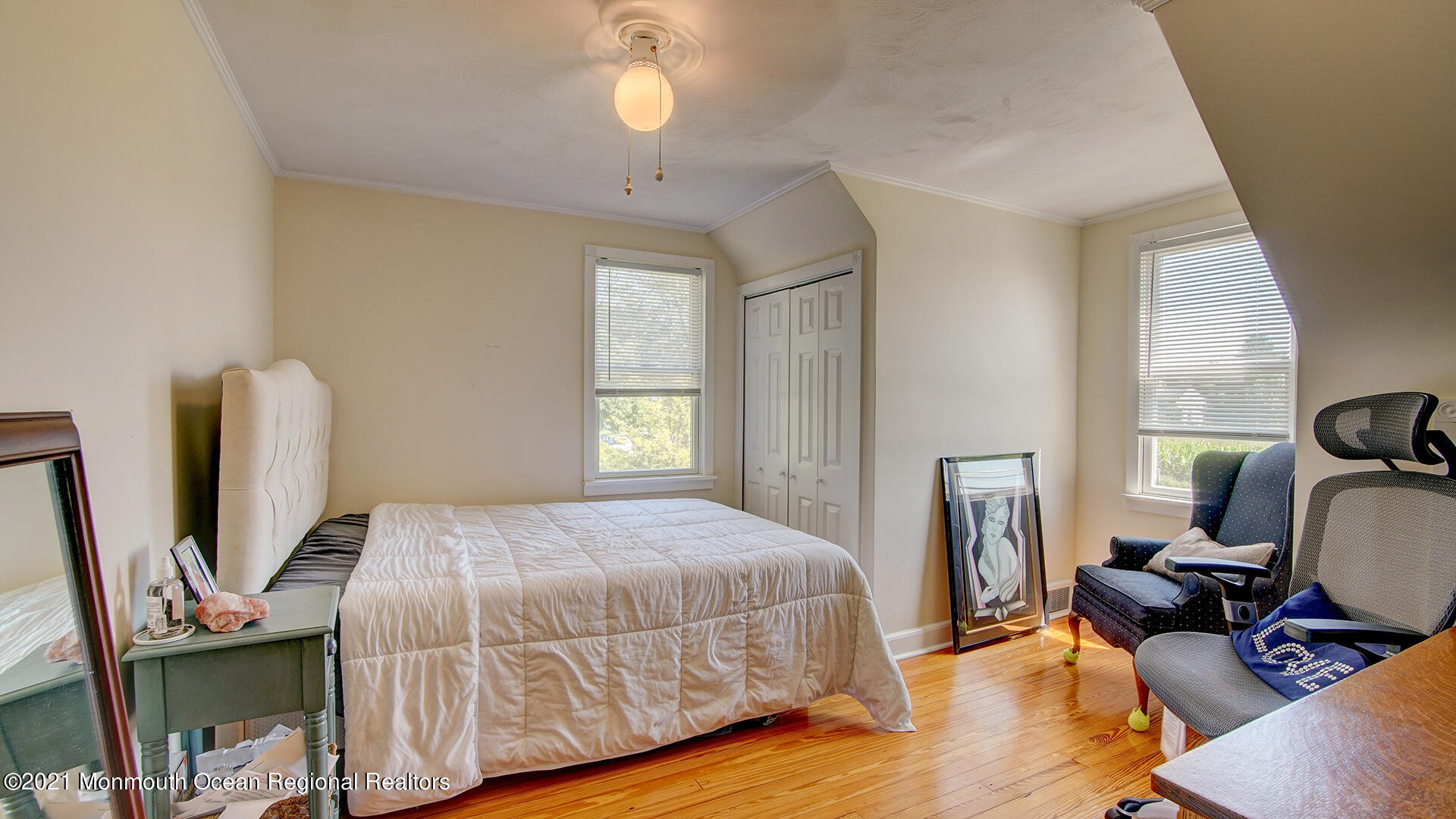 102 Wilburtha Road Ewing, NJ 08628 - Photo 26 of 30 a bedroom with a bed wooden floor and window
