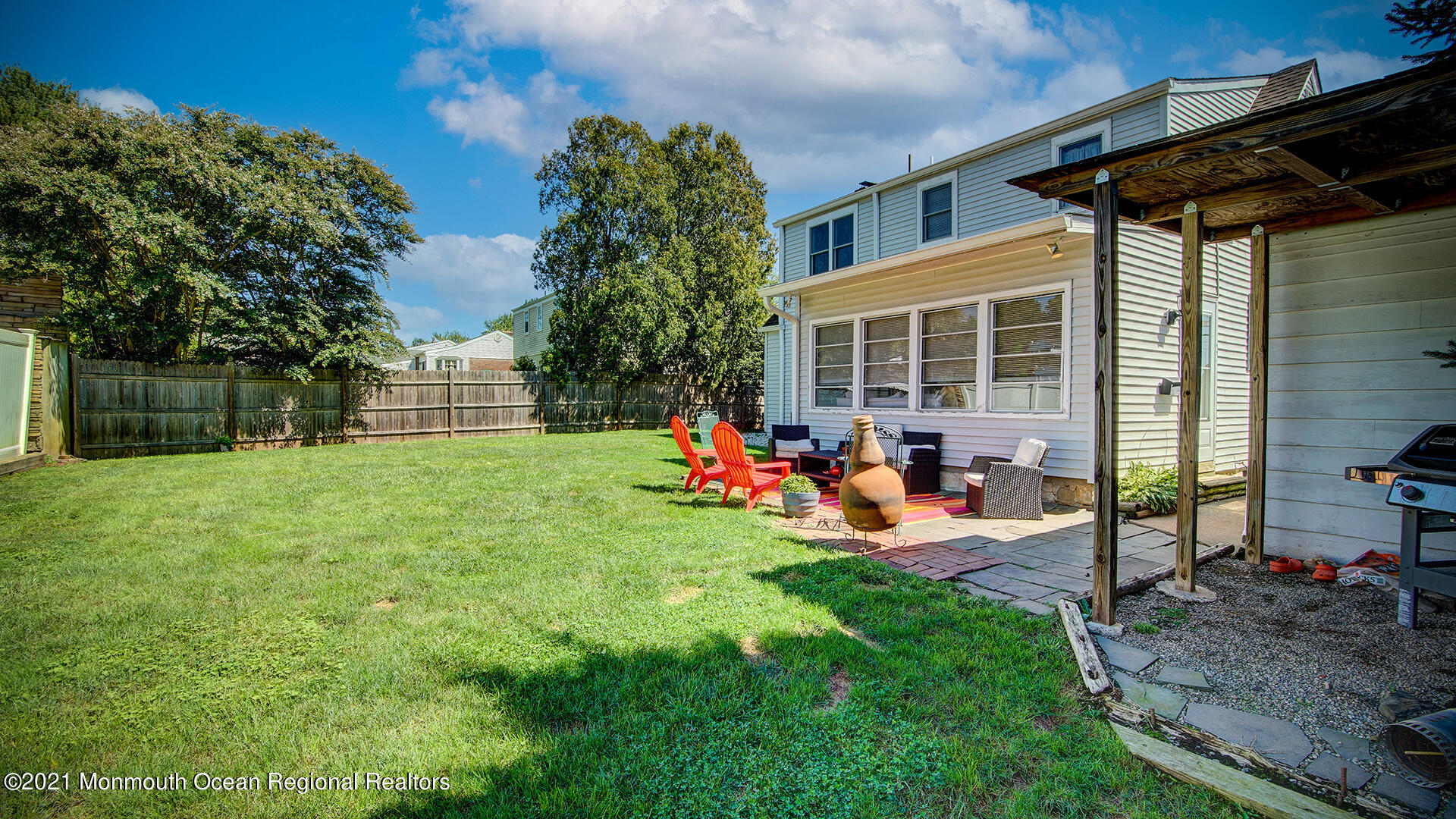 102 Wilburtha Road Ewing, NJ 08628 - Photo 6 of 30 a view of a house with backyard and porch