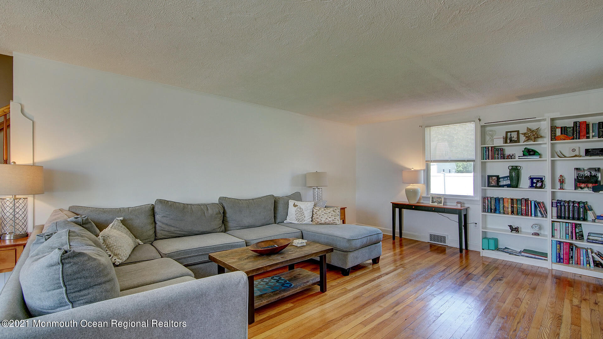 102 Wilburtha Road Ewing, NJ 08628 - Photo 9 of 30 a living room with furniture and a wooden floor
