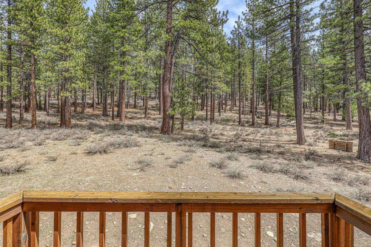 326 Skidder Trail Truckee, CA 96161 - Photo 19 of 21 a view of a yard with wooden fence