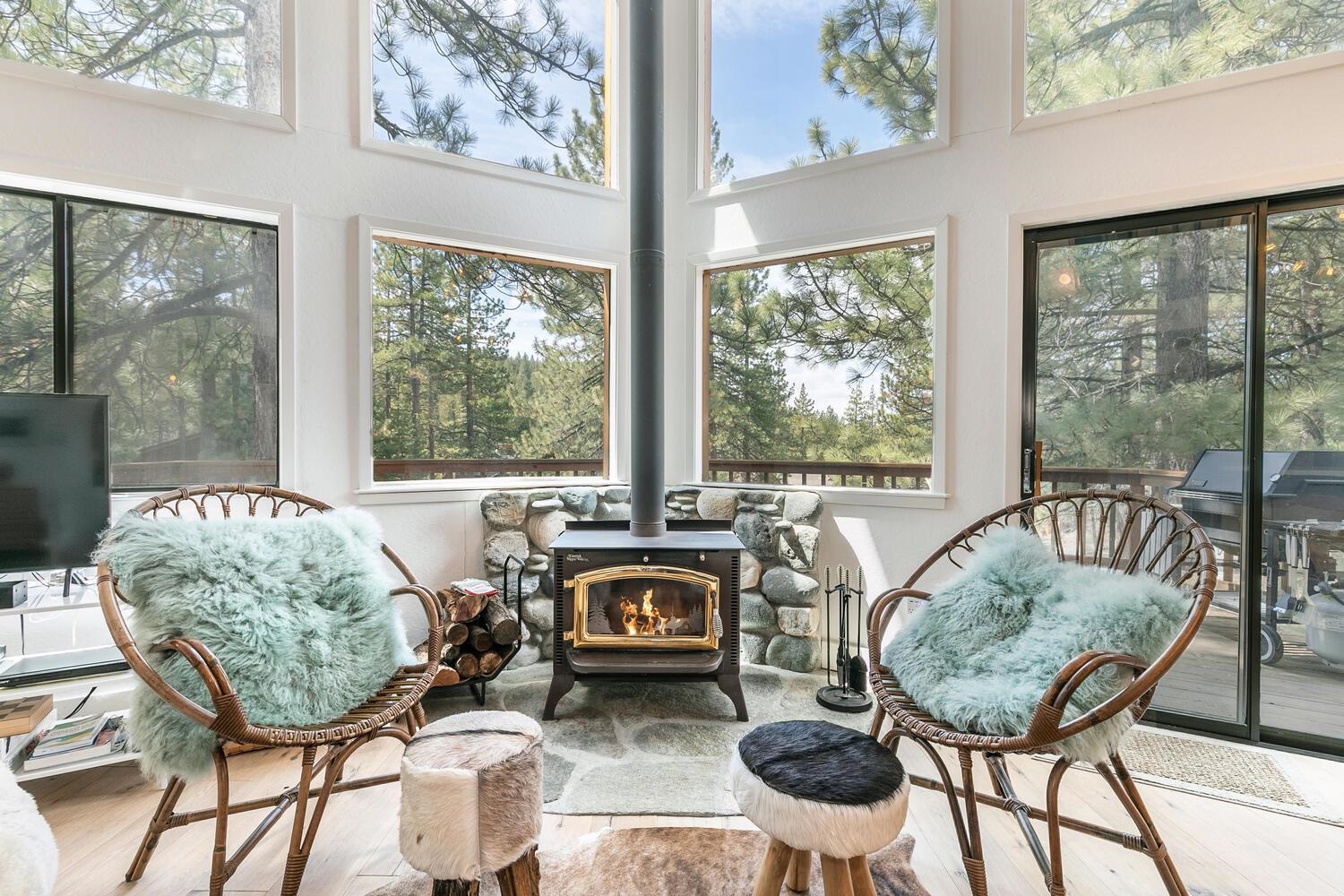 326 Skidder Trail Truckee, CA 96161 - Photo 6 of 21 a living room with furniture and a large window