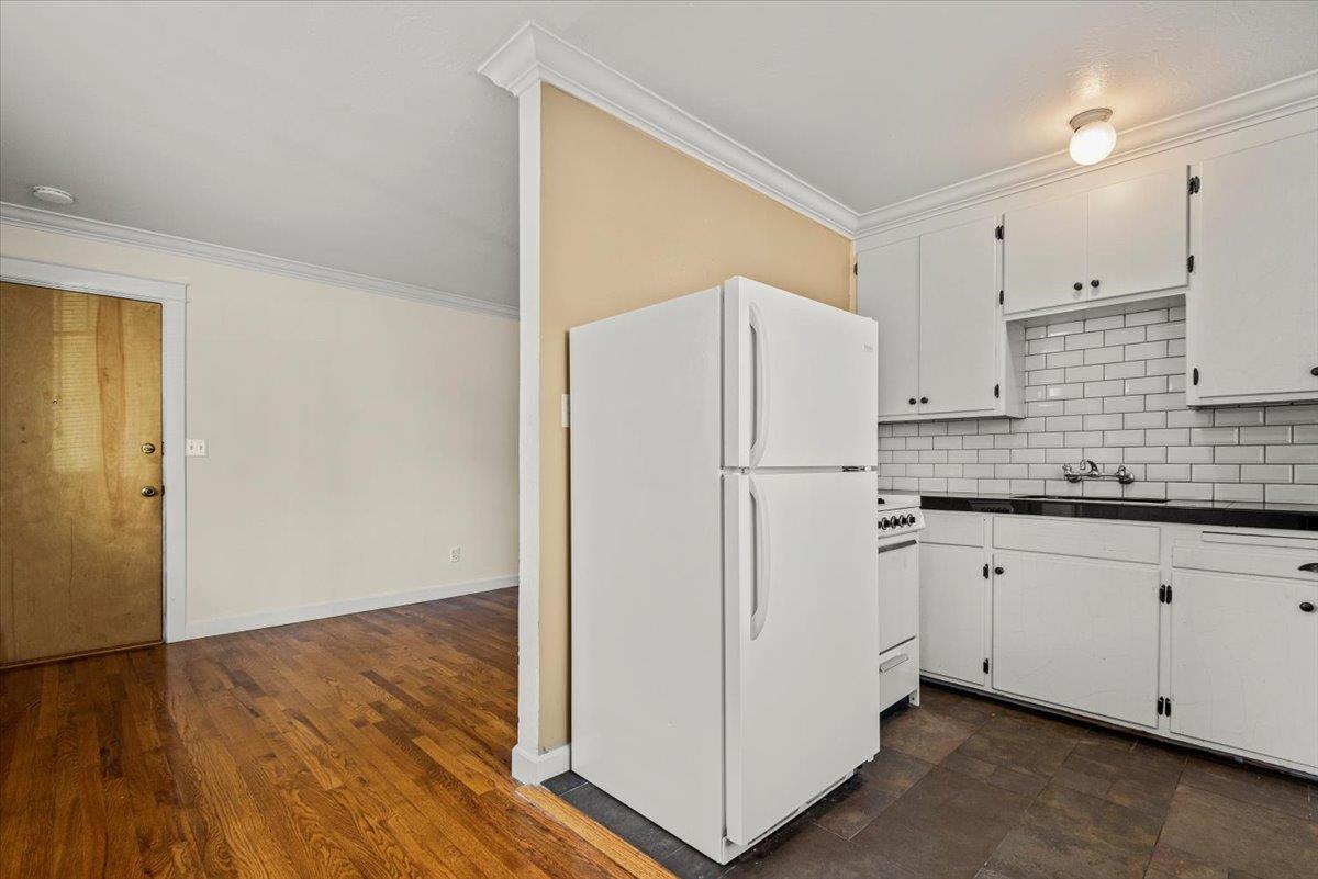 366 Camille Court Mountain View, CA 94040 - Photo 19 of 72 a white refrigerator freezer sitting inside of a kitchen