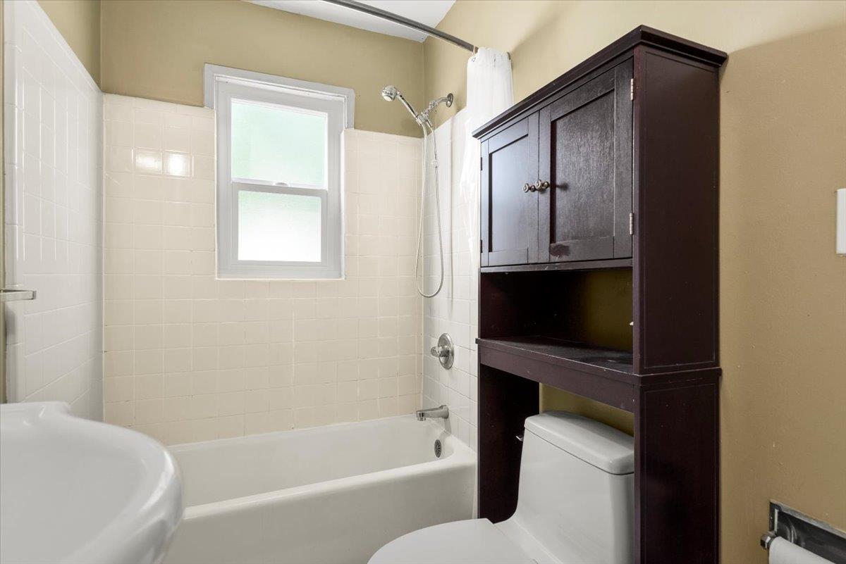 366 Camille Court Mountain View, CA 94040 - Photo 26 of 72 a bathroom with a bathtub and a shower