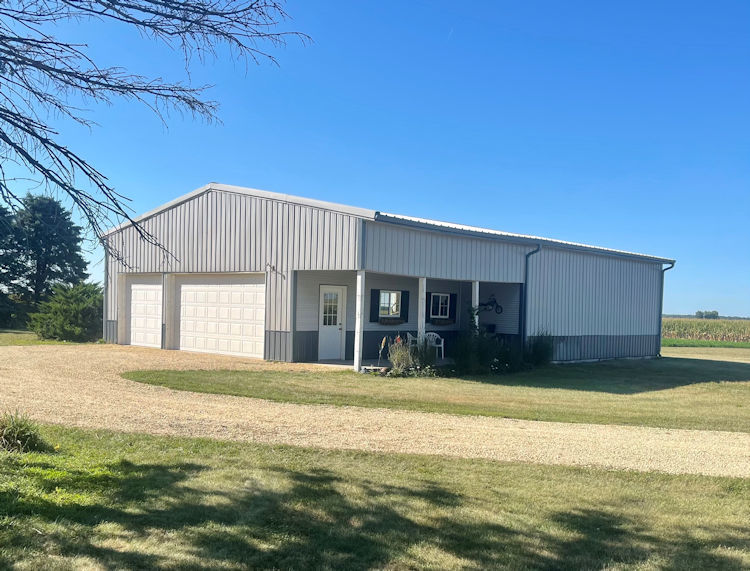 906 South Chamberlain Road Esmond, IL 60129 - Photo 17 of 19 a front view of a house with a yard