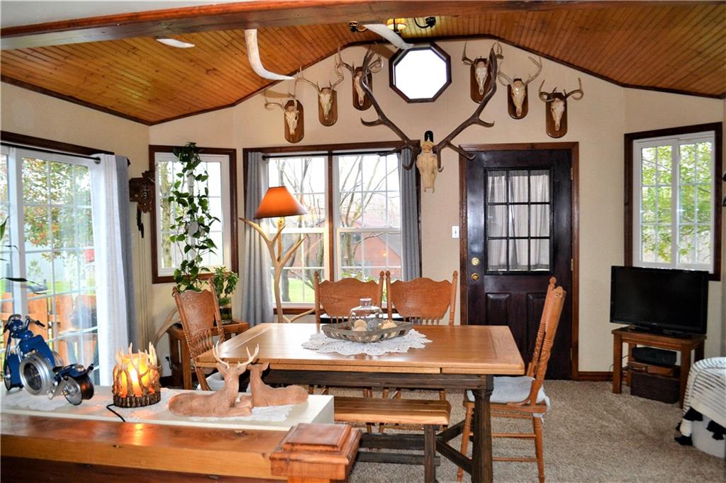 323 Harris Road Kittanning, PA 16201 - Photo 6 of 25 a view of a dining room with furniture window and outside view
