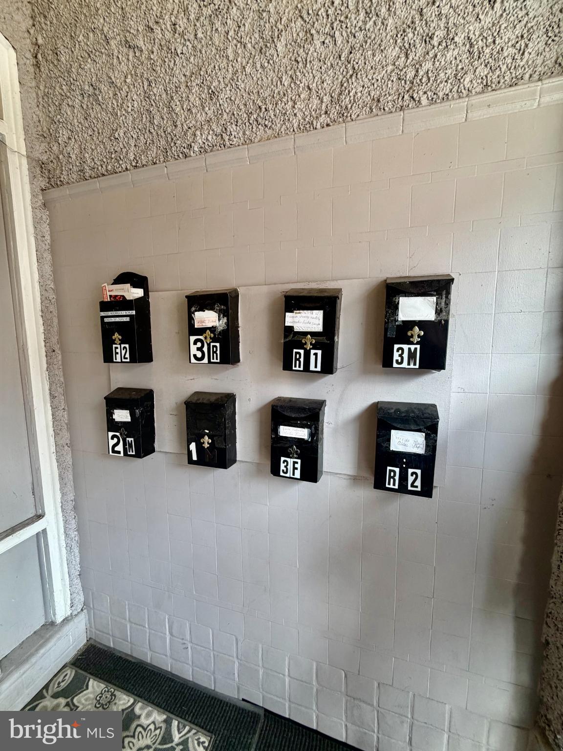 226 North 10th Street Reading, PA 19601 - Photo 25 of 56 Charming mailboxes in a cozy entryway.