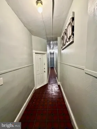 a bedroom with a bed and a closet