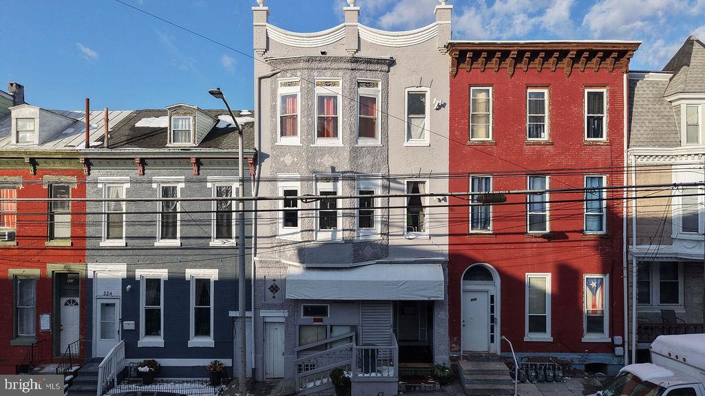226 North 10th Street Reading, PA 19601 - Photo 5 of 56 Charming row of colorful townhouses.