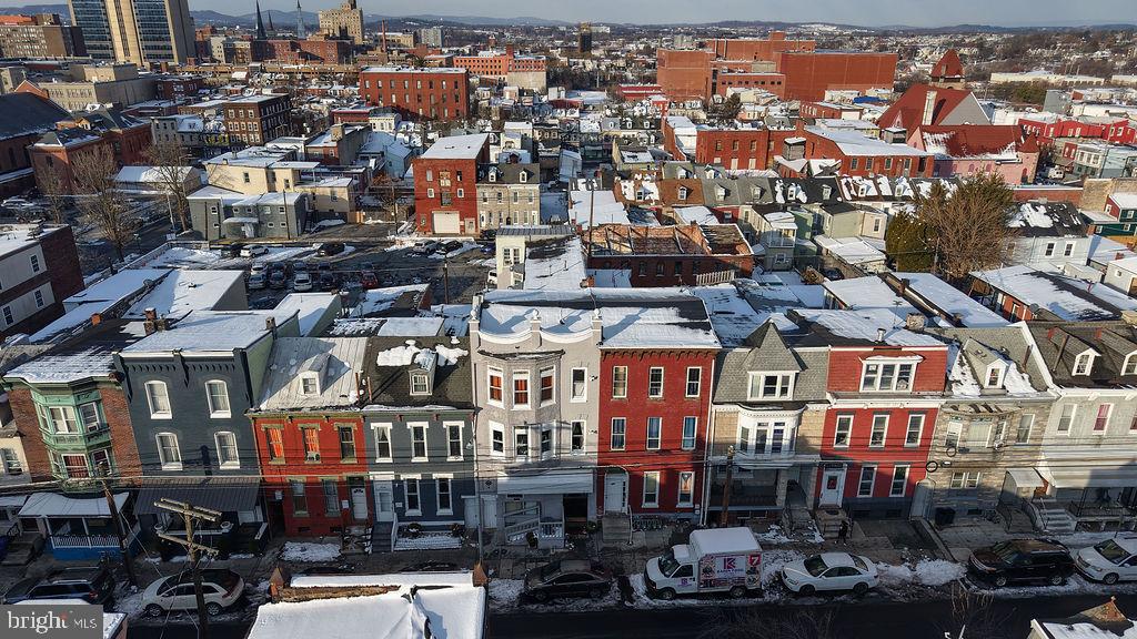 226 North 10th Street Reading, PA 19601 - Photo 9 of 56 Charming urban rooftops dusted with snow.