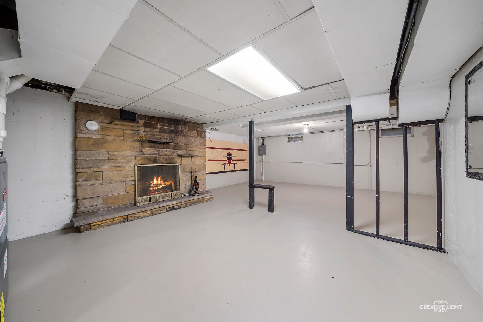 1255 North Randall Road Aurora, IL 60506 - Photo 30 of 39 a view of empty room with a fireplace