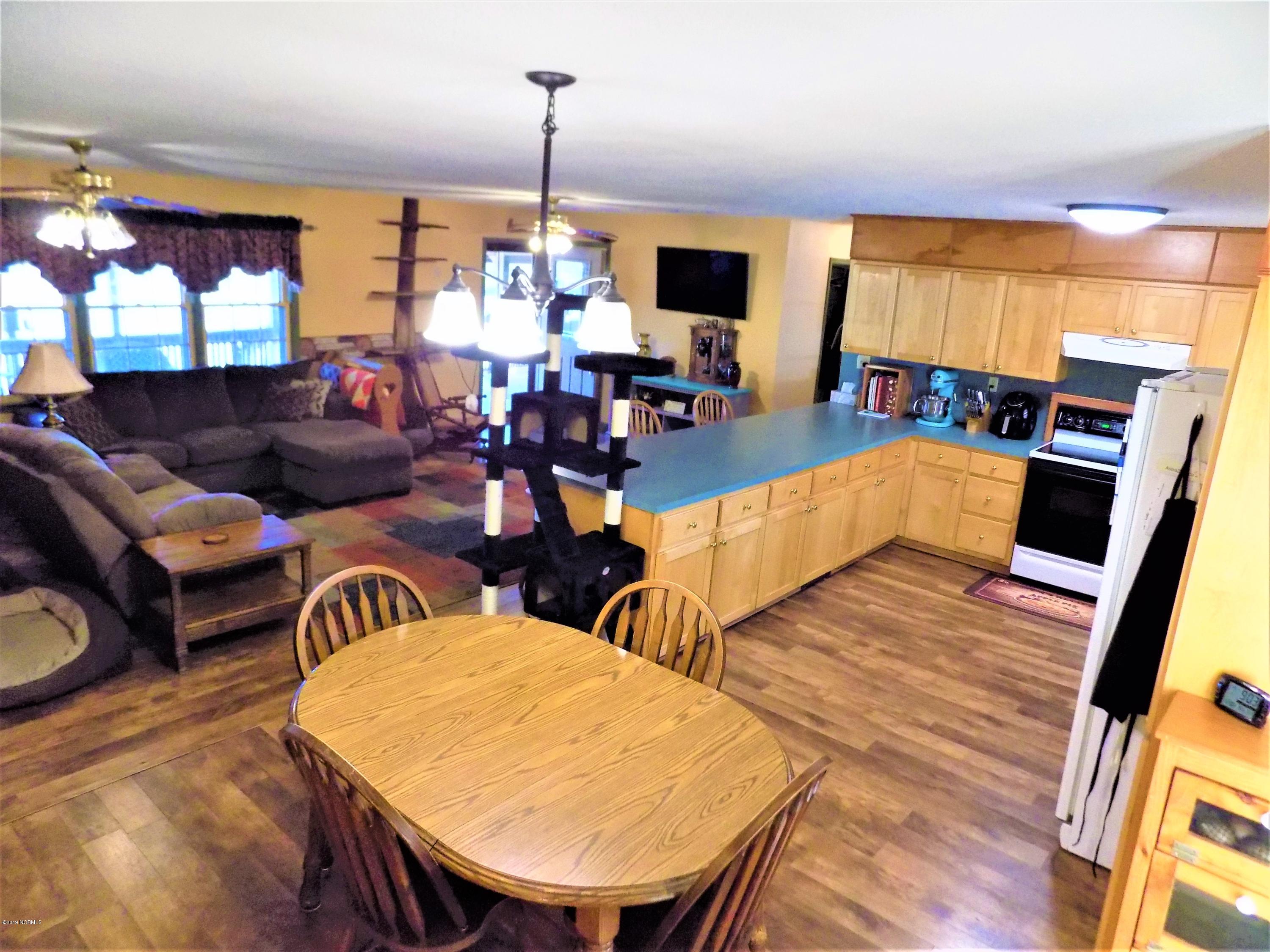 223 Cole Road Beulaville, NC 28518 - Photo 12 of 40 KITCHEN/DINING/LIVING ROOM