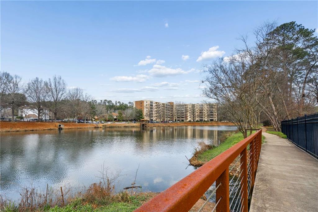1800 Clairmont Lake, Unit A227 Decatur, GA 30033 - Photo 64 of 69 a view of a lake with a city