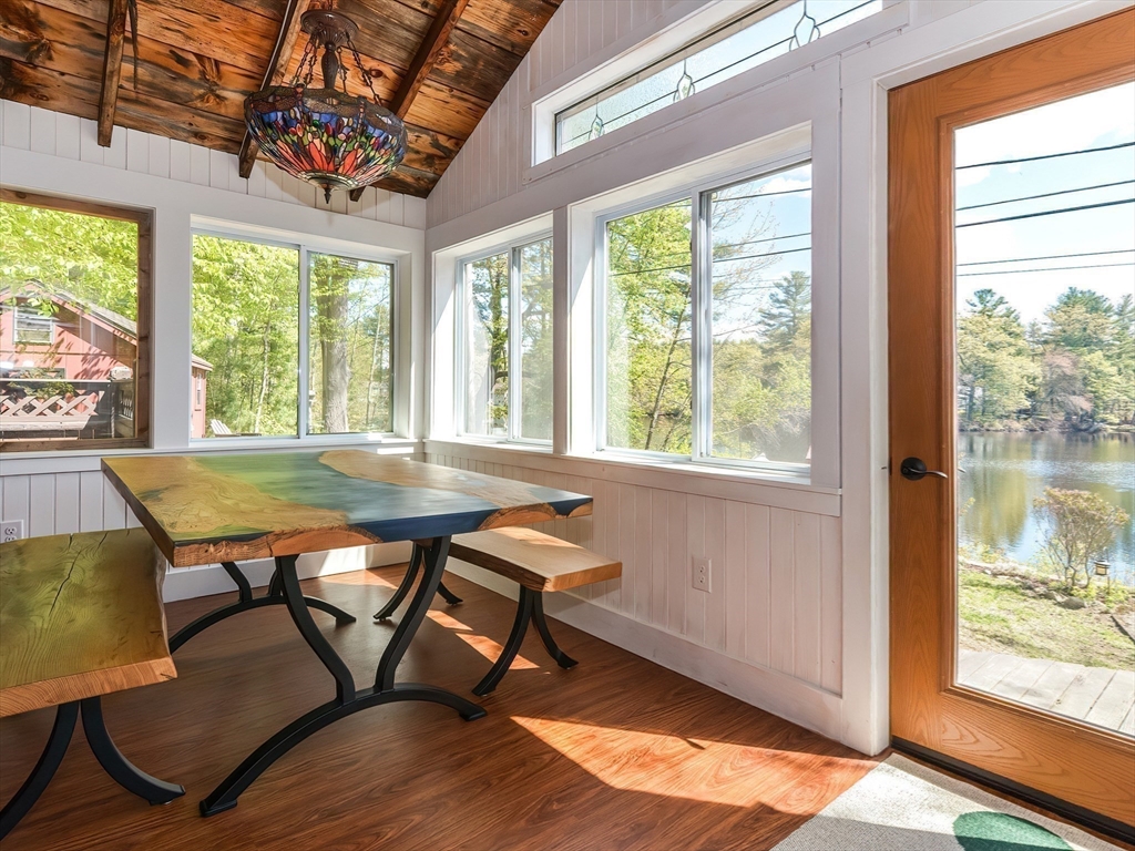 38 Cote Lane Sutton, MA 01590 - Photo 12 of 33 a view of a dining room with furniture window and outside view