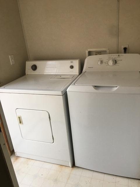 1245 McDearmon Road Montvale, VA 24122 - Photo 11 of 12 a utility room with dryer and washer
