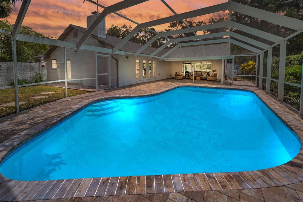 409 Barbara Lane Tampa, FL 33609 - Photo 48 of 51 a view of a backyard with swimming pool