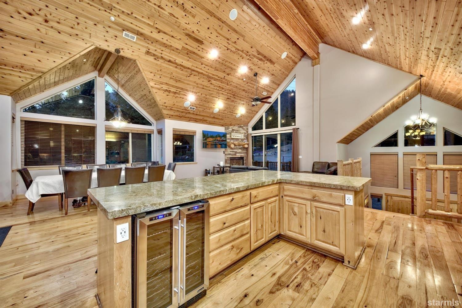 3639 Saddle Road South Lake Tahoe, CA 96150 - Photo 11 of 25 a view of a kitchen with a sink and cabinets