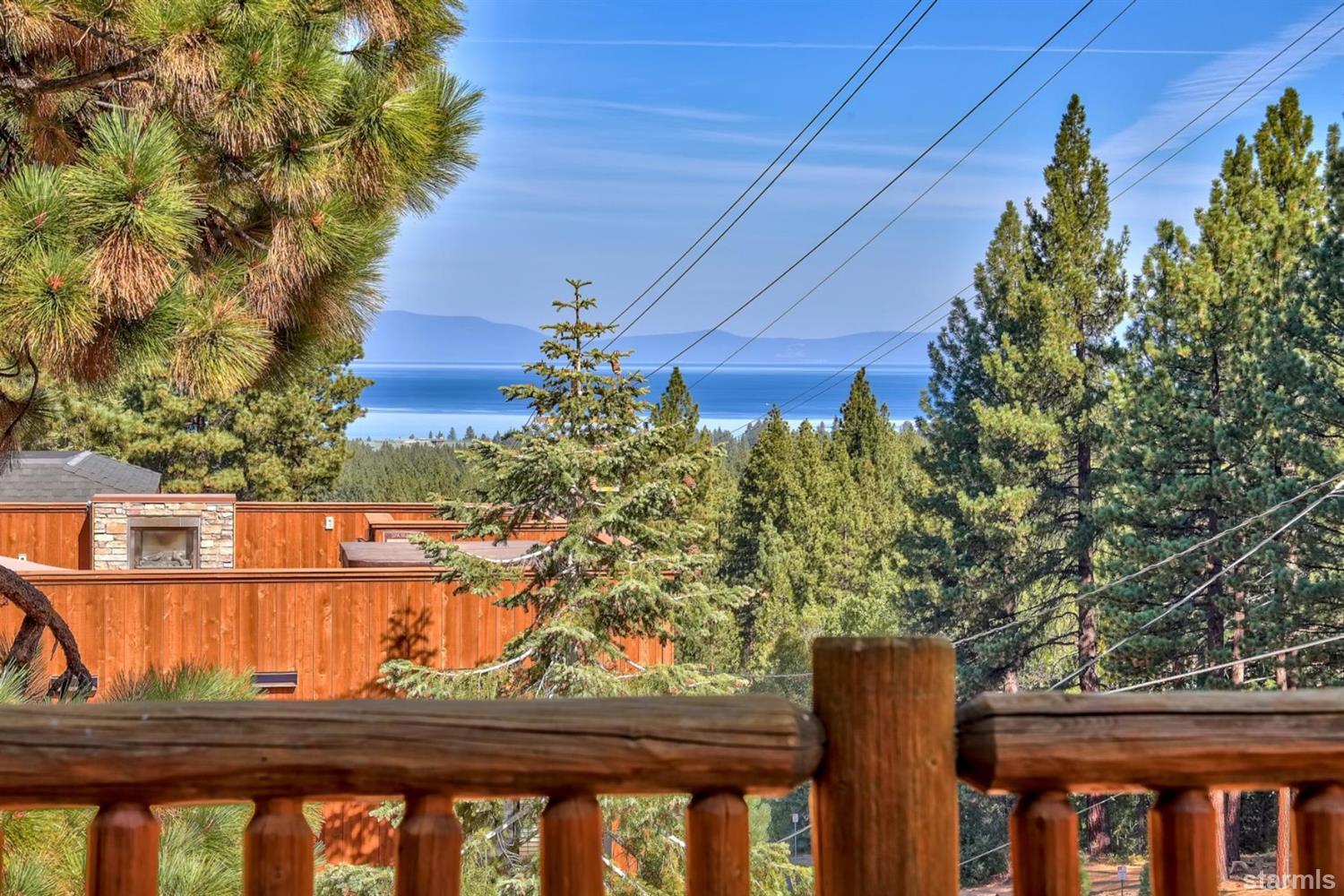 3639 Saddle Road South Lake Tahoe, CA 96150 - Photo 6 of 25 a view of a balcony with an outdoor space