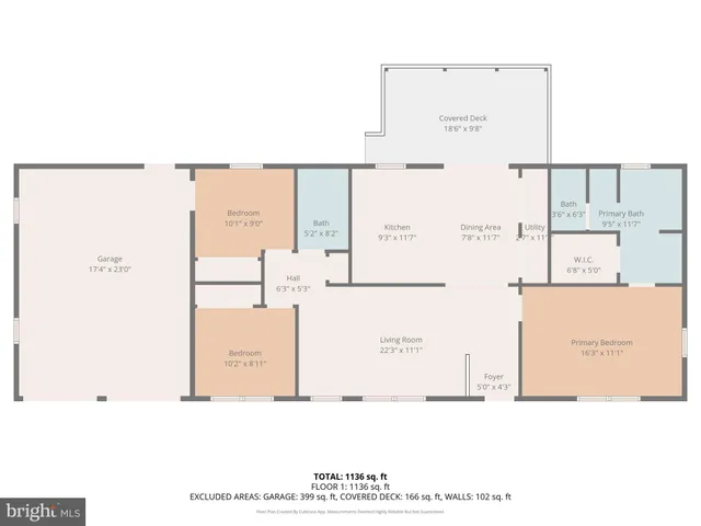 an empty room with windows and ceiling fan