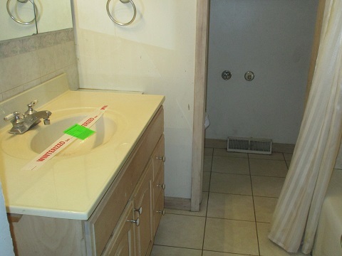 332 North Wolf Road Hillside, IL 60162 - Photo 8 of 16 a bathroom with a sink and a mirror