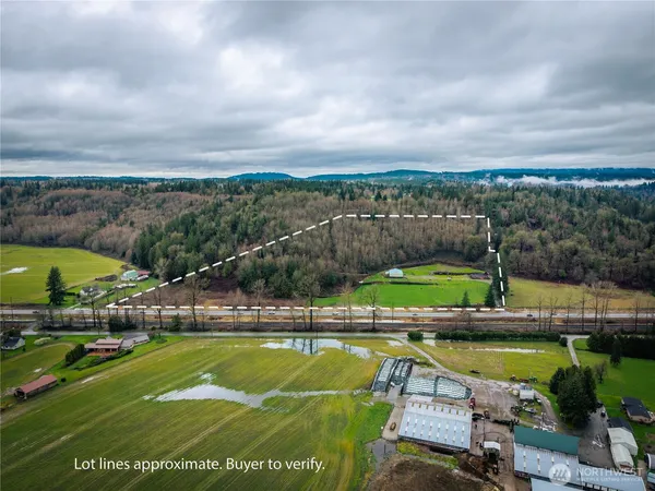 a view of swimming pool with a garden