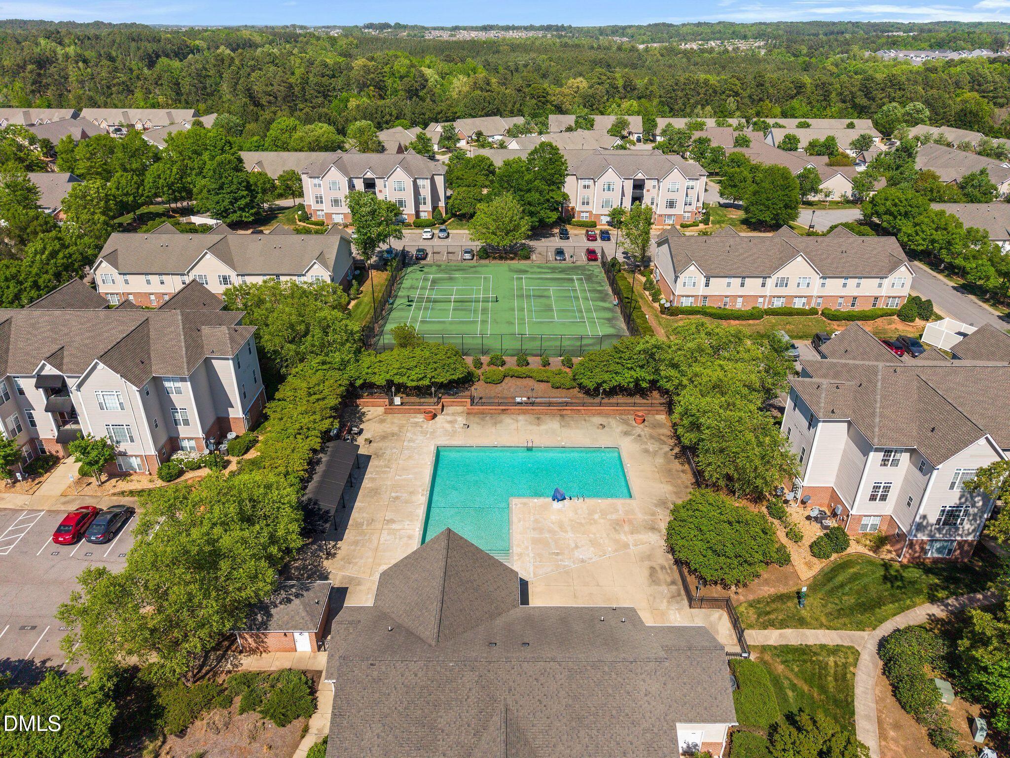 2400 Huntscroft Lane, Unit 202 Raleigh, NC 27617 - Photo 38 of 50 013-aerial-drone